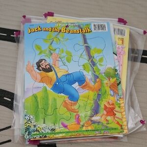 Playmore Inc Fairytale Puzzles Lot Of 9